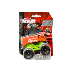 CITY #4 CAMIÓN DE RECICLAJE (MAJORETTE) Espectacular colección de carros con cuerpo metálico, neumáticos de goma, suspensión y función de dirección. Algunas referencias se les abre el capó o alguna puerta. Esta edición cuenta con diferentes 5 referencias .