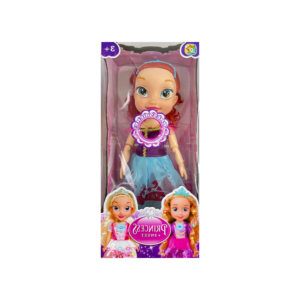 MUÑECA PRINCESAS VESTIDO AZUL Y MORADO - ARIEL Busca la historia de cada una de las princesas en su vestido. ¡No te quedes sin la tuya!