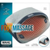 El masajeador Rolling Shiatsu tiene cable y proporciona un masaje profundo de intensidad variable. Ideal para un masaje muscular después de hacer deporte.
