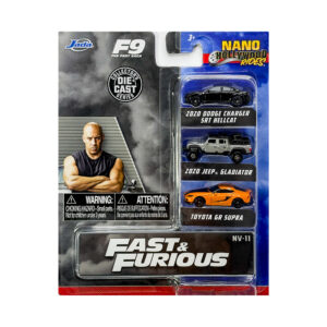 #2 - RÁPIDO Y FURIOSO - COLECCIÓN NANO HOLLYWOOD