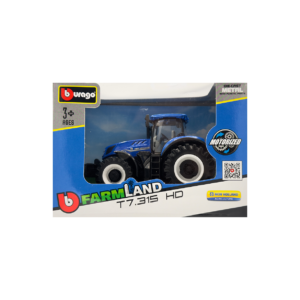 <div><span style="color: #800000"><strong>PRODUCTO POR RESERVA ENTREGAS: Lunes 16 de Septiembre</strong></span></div> <div></div> <div></div> <div class="ewa-rteLine">¡Exclusiva colección de tractores Farm land de Bugaro!</div> <div class="ewa-rteLine">#1 T7.315 HD AZUL</div> <div class="ewa-rteLine">Son tres referencias diferentes, no te quedes sin tu colección, disponible por tiempo limitado.</div>