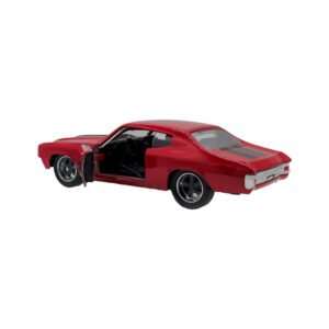 ¡Descubre la emocionante colección de autos coleccionables inspirados en la famosa película "Rápido y Furioso"! #27 DOM'S CHEVY CHEVELLEY RED - RÁPIDOS & FURIOSOS III. Esta serie a escala captura la esencia y la adrenalina de las películas, presentando una amplia gama de vehículos icónicos que han dejado su huella.