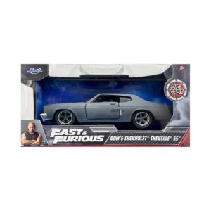 ¡Descubre la emocionante colección de autos coleccionables inspirados en la famosa película "Rápido y Furioso"! #29 CAR CHEVY CHEVELLEY 1.32 - RÁPIDOS & FURIOSOS III. Esta serie a escala captura la esencia y la adrenalina de las películas, presentando una amplia gama de vehículos icónicos que han dejado su huella.