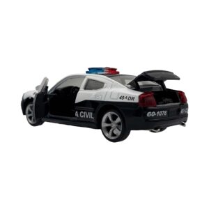 ¡Descubre la emocionante colección de autos coleccionables inspirados en la famosa película "Rápido y Furioso"! #32 2006 DODGE CHARGER - POLICE - RÁPIDOS & FURIOSOS III. Esta serie a escala captura la esencia y la adrenalina de las películas, presentando una amplia gama de vehículos icónicos que han dejado su huella.