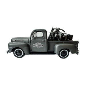 #3 1948 FORD F1 PICKUP/ 1942 WLA FLATHEAD - HARLEY DAVIDSON CYCLES HD