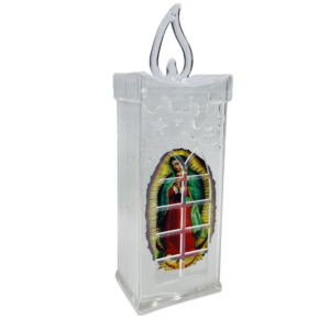 #3 VIRGEN DE GUADALUPE - VELA RELIGIOSA RECTANGULAR
