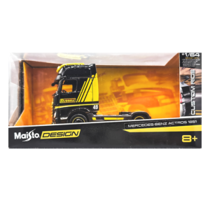 #1 MERCEDES-BENZ ACTROS 1851 NEGRO.AMARILLO - TRACTO POWER 1.64 <ul> <li><span class="OYPEnA font-feature-liga-off font-feature-clig-off font-feature-calt-off text-decoration-none text-strikethrough-none">Marca: Maisto</span></li> <li><span class="OYPEnA font-feature-liga-off font-feature-clig-off font-feature-calt-off text-decoration-none text-strikethrough-none">colección a escala 1/64</span></li> <li><span class="OYPEnA font-feature-liga-off font-feature-clig-off font-feature-calt-off text-decoration-none text-strikethrough-none">Son 6 referencias diferentes</span></li> <li>Presentación en caja</li> <li><span class="OYPEnA font-feature-liga-off font-feature-clig-off font-feature-calt-off text-decoration-none text-strikethrough-none">MATERIAL: METAL CON ACCESORIOS EN GOMA Y PLÁSTICO</span></li> <li><span class="OYPEnA font-feature-liga-off font-feature-clig-off font-feature-calt-off text-decoration-none text-strikethrough-none">ALTO NIVEL DE DETALLE</span></li> <li><span class="OYPEnA font-feature-liga-off font-feature-clig-off font-feature-calt-off text-decoration-none text-strikethrough-none">MOVIMIENTO SEGÚN LA REFERENCIA</span></li> </ul>