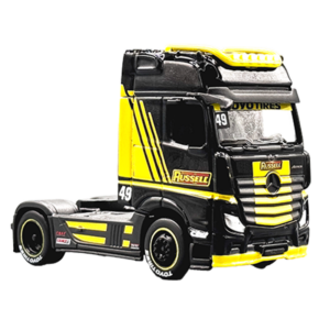 #1 MERCEDES-BENZ ACTROS 1851 NEGRO.AMARILLO - TRACTO POWER 1.64