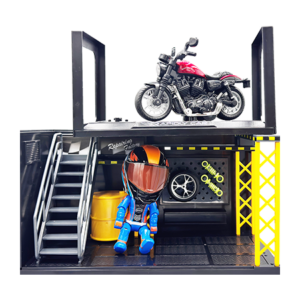 GARAGE LEGENDS - MOTO CLÁSICA CON GARAJE CASCO