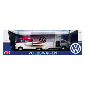 <p class="" data-start="0" data-end="55"><strong data-start="0" data-end="53">TRAILERS VOLKSWAGEN #1 SURF VIAJERO – Escala 1.24</strong></p> <p class="" data-start="57" data-end="226">Set de colección con <strong data-start="78" data-end="104">2 vehículos Volkswagen</strong> de estilo retro y <strong data-start="123" data-end="148">alto nivel de detalle</strong>. Disponible en <strong data-start="164" data-end="181">4 referencias</strong>, con <strong data-start="187" data-end="223">apertura de puertas según modelo</strong>.</p> <p class="" data-start="228" data-end="355">✅ <strong data-start="230" data-end="290">Cuerpo de metal, llantas en goma, accesorios en plástico</strong><br data-start="290" data-end="293" />✅ <strong data-start="295" data-end="319">Presentación en caja</strong><br data-start="319" data-end="322" data-is-only-node="" />✅ <strong data-start="324" data-end="353">Escala 1.24 | Peso: 600 grs</strong></p> <p class="" data-start="357" data-end="376"><strong data-start="357" data-end="367">Marca:</strong> Motormax</p>