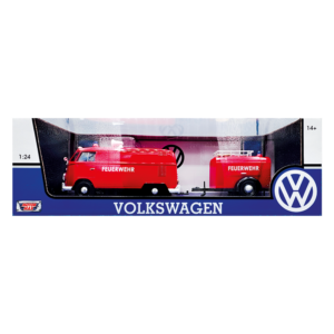 <p class="" data-start="0" data-end="52"><strong data-start="0" data-end="50">TRAILERS VOLKSWAGEN #4 FEUERWEHR – Escala 1.24</strong></p> <p class="" data-start="54" data-end="168">Set de colección con <strong data-start="75" data-end="117">2 vehículos Volkswagen estilo bomberos</strong>, con <strong data-start="123" data-end="148">alto nivel de detalle</strong> y diseño clásico.</p> <p class="" data-start="170" data-end="354">✅ <strong data-start="172" data-end="203">Disponible en 4 referencias</strong><br data-start="203" data-end="206" />✅ <strong data-start="208" data-end="244">Apertura de puertas según modelo</strong><br data-start="244" data-end="247" data-is-only-node="" />✅ <strong data-start="249" data-end="309">Cuerpo de metal, llantas en goma, accesorios en plástico</strong><br data-start="309" data-end="312" />✅ <strong data-start="314" data-end="352">Presentación en caja | Peso: 650 grs</strong></p> <p class="" data-start="356" data-end="375"><strong data-start="356" data-end="366">Marca:</strong> Motormax</p>