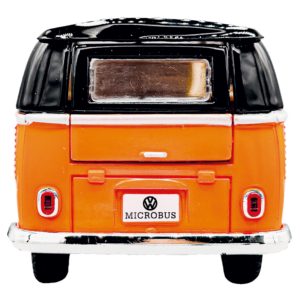 <p class="" data-start="0" data-end="69"><strong data-start="0" data-end="67">NARANJA BUS VOLKSWAGEN 1962</strong></p> <p class="" data-start="0" data-end="69"><strong data-start="0" data-end="67">Miniatura – Escala 1.32</strong></p> <p class="" data-start="71" data-end="237">Clásico modelo en miniatura con <strong data-start="103" data-end="128">alto nivel de detalle</strong> y <strong data-start="131" data-end="153">motor de retroceso</strong>. Fabricado con <strong data-start="169" data-end="188">cuerpo de metal</strong>, <strong data-start="190" data-end="209">llantas en goma</strong> y accesorios en plástico.</p> <p class="" data-start="239" data-end="386">✅ <strong data-start="241" data-end="274">Abre puertas según referencia</strong><br data-start="274" data-end="277" />✅ <strong data-start="279" data-end="308">Escala 1.32 | Peso: 110 grs</strong><br data-start="308" data-end="311" data-is-only-node="" />✅ <strong data-start="313" data-end="343">Cuatro colores disponibles</strong><br data-start="343" data-end="346" />✅ <strong data-start="348" data-end="384">Presentación individual sin caja</strong></p> <p class="" data-start="388" data-end="407"><strong data-start="388" data-end="398">Marca:</strong> KINSMART</p>