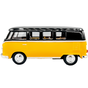 <strong>TRAVEL GO - AMARILLO BUS VOLKSWAGEN 1962</strong> <p class="" data-start="0" data-end="38"><strong data-start="0" data-end="36">Miniatura KINSMART – Escala 1.32</strong></p> <p class="" data-start="40" data-end="206">Réplica de alta calidad con <strong data-start="68" data-end="87">cuerpo de metal</strong>, <strong data-start="89" data-end="108">llantas en goma</strong> y <strong data-start="111" data-end="137">accesorios en plástico</strong>. Cuenta con <strong data-start="150" data-end="172">motor de retroceso</strong> y un <strong data-start="178" data-end="203">alto nivel de detalle</strong>.</p> <p class="" data-start="208" data-end="314">✅ <strong data-start="210" data-end="237">Disponible en 4 colores</strong><br data-start="237" data-end="240" />✅ <strong data-start="242" data-end="271">Escala 1.32 | Peso: 110 grs</strong><br data-start="271" data-end="274" data-is-only-node="" />✅ <strong data-start="276" data-end="312">Presentación individual sin caja</strong></p> <p class="" data-start="316" data-end="335"><strong data-start="316" data-end="326">Marca:</strong> KINSMART</p>