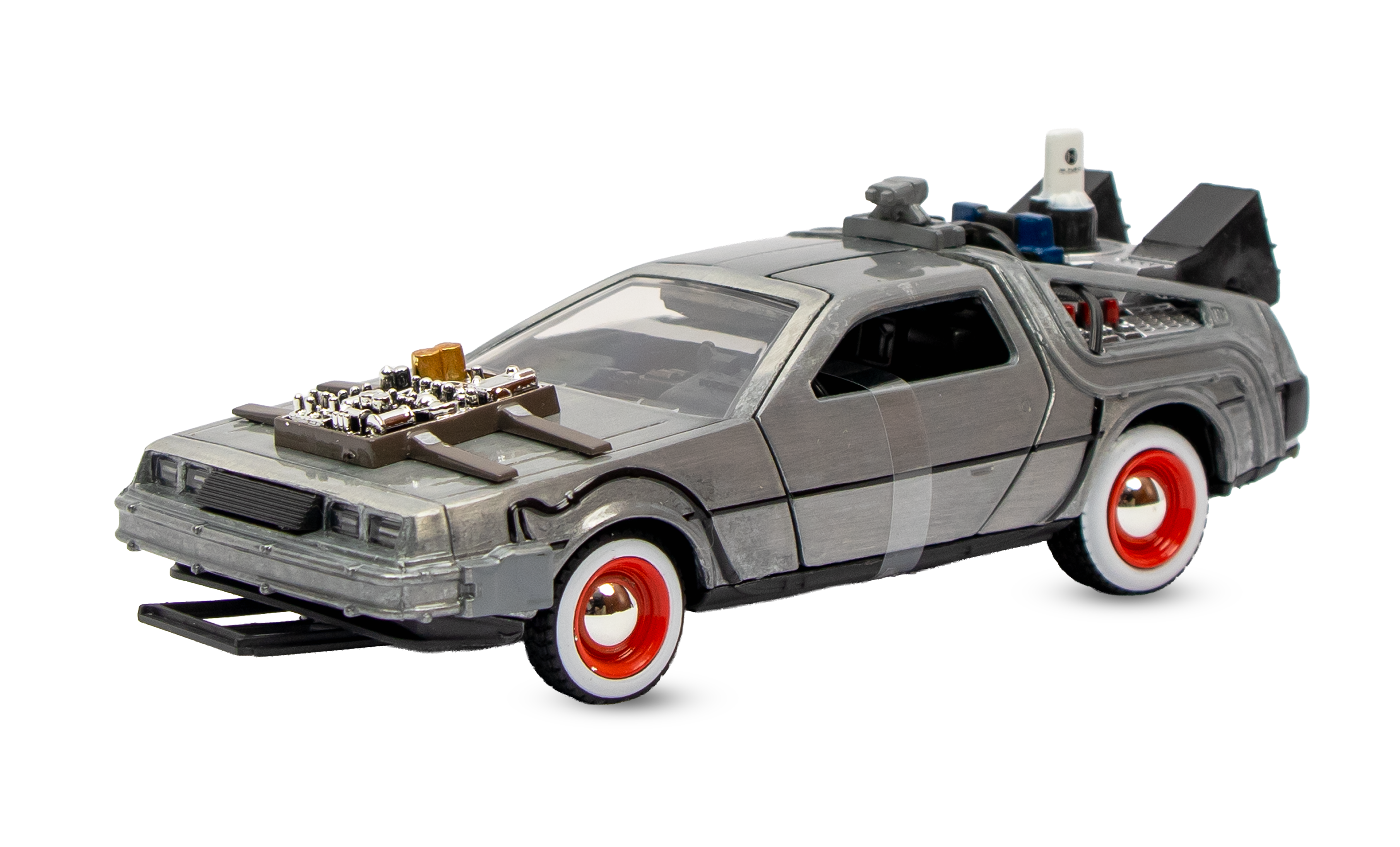DeLorean Time Machine – Back to the Future Part III (Whitewall Wheels)